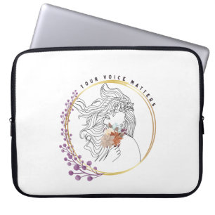 Capa Para Notebook Sua Voz Importa