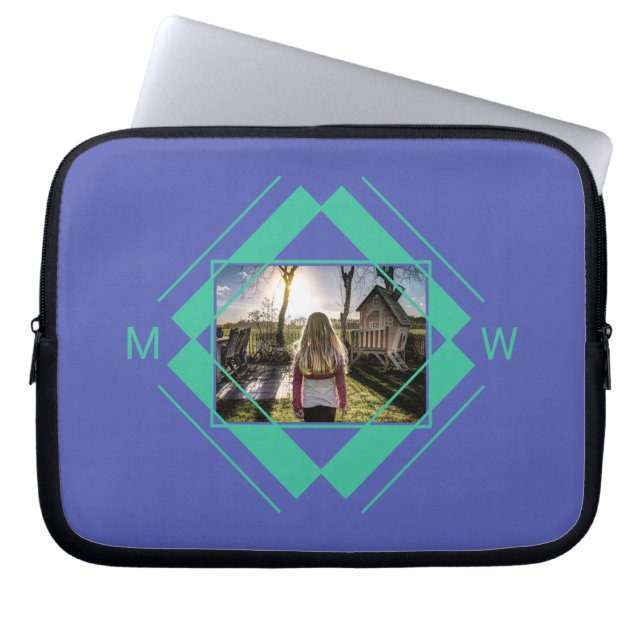 Capa Para Notebook SUAS bolsas de laptop de Fotografia e Monograma (Frente)