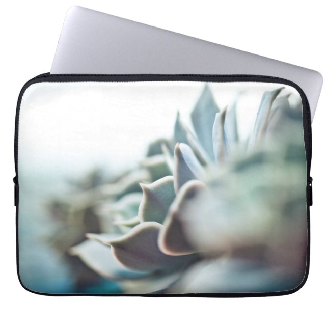 Capa Para Notebook Succulent de Echeveria (Frente)