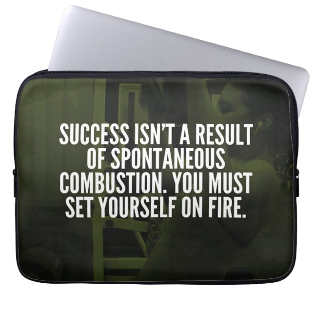 Capa Para Notebook Sucesso - Workout Inspiration (Frente)