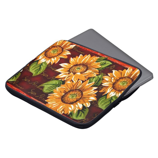 Capa Para Notebook Sunflower (Frente Topo)