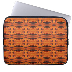 Capa Para Notebook Suns duplos "Mares de Fogo" do SciFi, lava Sea Lap