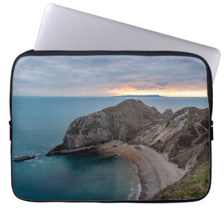 Capa Para Notebook Sunset at Jurrasic Coast, England, UK