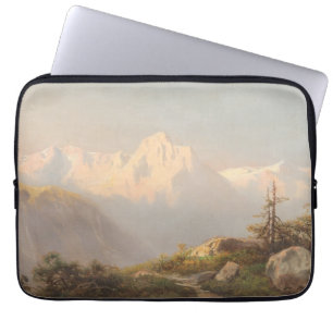 Capa Para Notebook Sunset nas montanhas - Carl Lafite