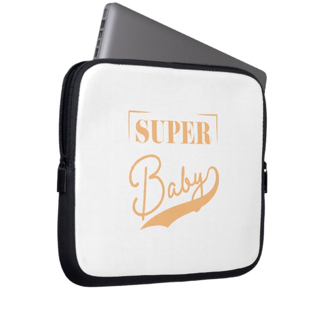 Capa Para Notebook Super Baby (Frente Esquerda)