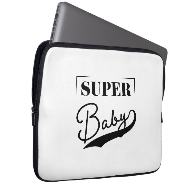 Capa Para Notebook Super Baby (Frente Esquerda)
