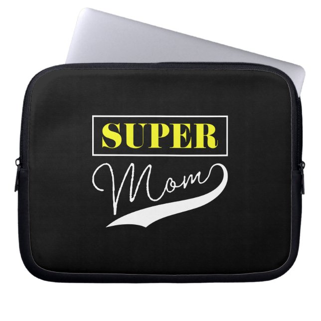 Capa Para Notebook Super Mãe (Frente)