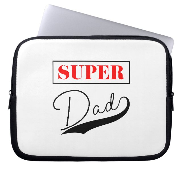 Capa Para Notebook Super Pai (Frente)