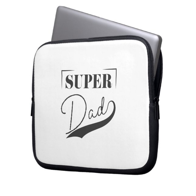 Capa Para Notebook Super Pai (Frente Esquerda)