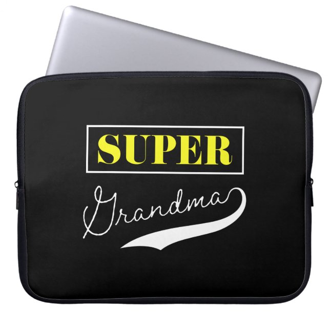 Capa Para Notebook Super vovó (Frente)