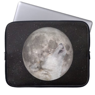 Capa Para Notebook Super Wolf Moon