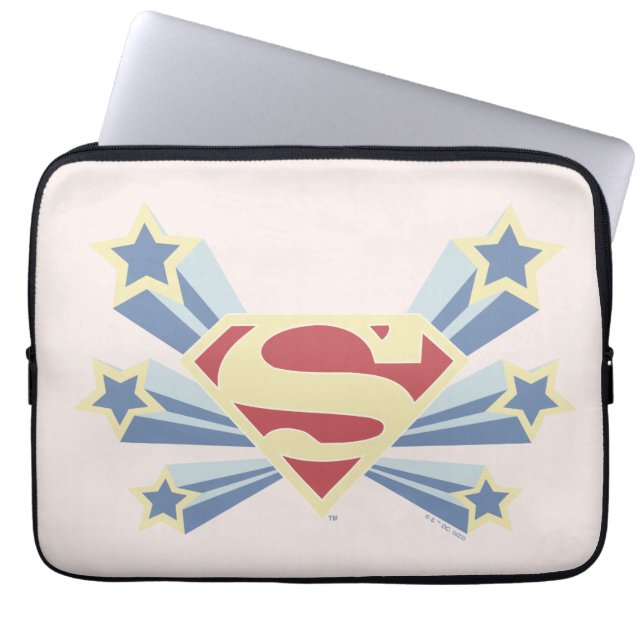 Capa Para Notebook Supergirl Stars S-Shield (Frente)