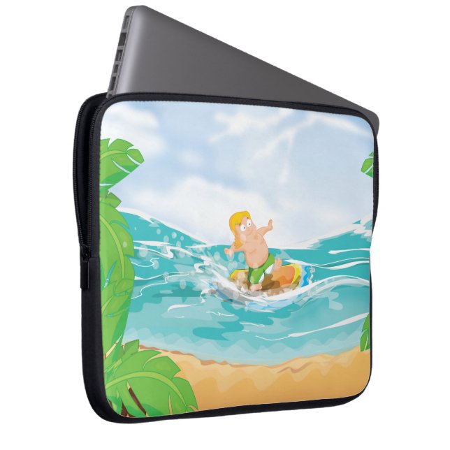 Capa Para Notebook Surfer (Frente Esquerda)