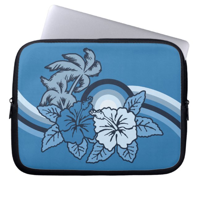 Capa Para Notebook Surfing Safari Havaiano Neoprene Wetcase (Frente)