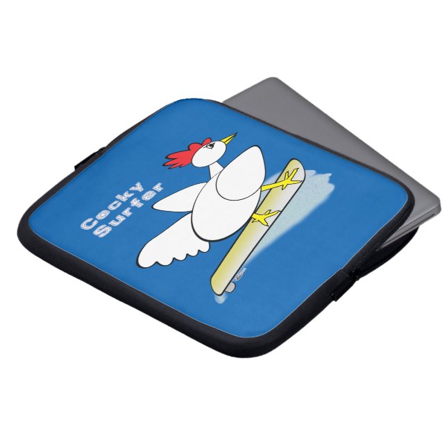 Capa Para Notebook Surfista Cocky (Frente Topo)