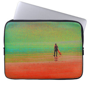 Capa Para Notebook Surfista de Cornwall