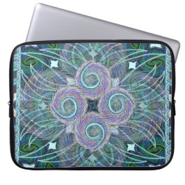 Capa Para Notebook Susea Blu Studios Feather Bolsa de laptop