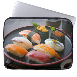 Capa Para Notebook Sushi Harmony – Japanese Nigiri Laptop Sleeve