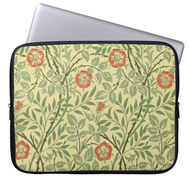 Capa Para Notebook Sweet Briar Pattern (por William Morris) (Frente)