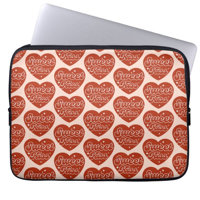 Capa Para Notebook Sweet Kiss Laptop Sleeve (Frente)