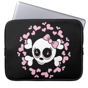 Capa Para Notebook Sweetheart Skull