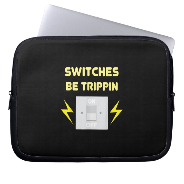 Capa Para Notebook Switches Be Trippin - Presente Eletrônico (Frente)