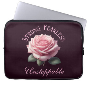 Capa Para Notebook T-Shirt Rosa Rosa Forte, Sem Cubo E Rosa