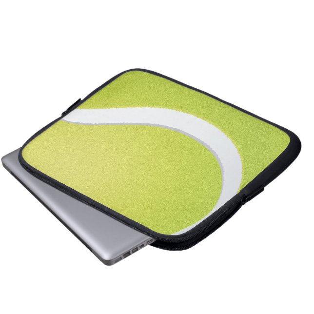 Capa Para Notebook Tabuleta & bolsa de laptop - bola de tênis (Frente Inferior)