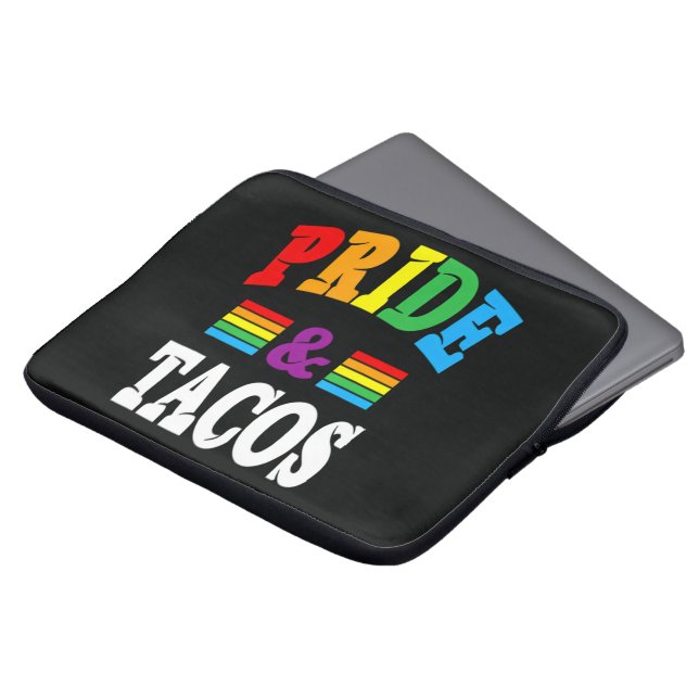 Capa Para Notebook Tacos Orgulho Lgbt (Frente Topo)