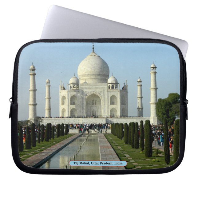 Capa Para Notebook Taj Mahal, Uttar Pradesh, Índia (Frente)