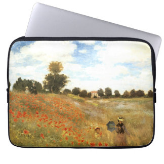 Capa Para Notebook Tampa de Laptop "Campo de Papoulas em Argenteuil"