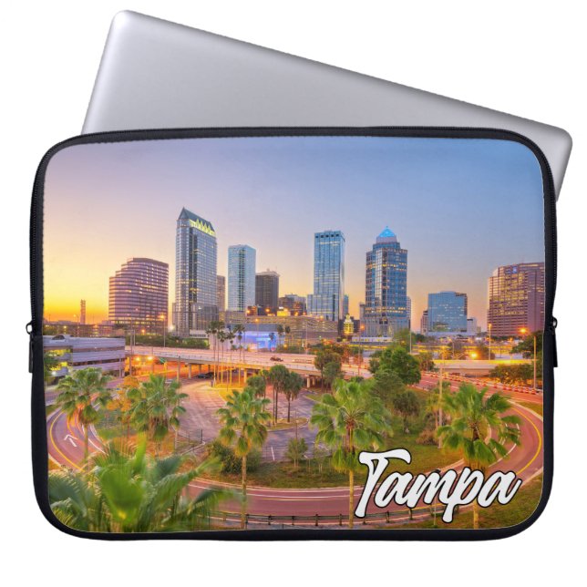Capa Para Notebook Tampa, Flórida, Estados Unidos (Frente)