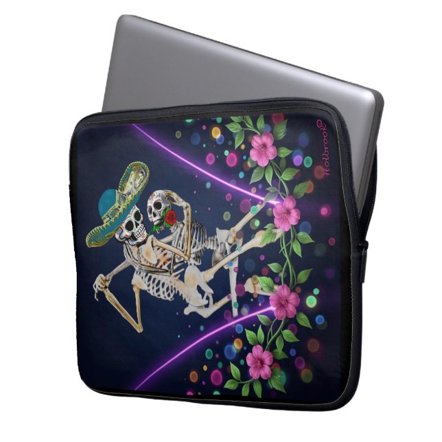 Capa Para Notebook Tango Para Sempre: Dia De Los Muertos (Frente Esquerda)