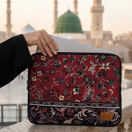 Capa Para Notebook Tapete Clássico da Mesquita Vermelha de Madinah co