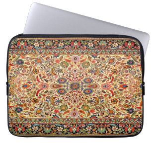 Capa Para Notebook Tapete Floral Turco Persa Oriental