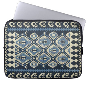 Capa Para Notebook Tapete Persa Turco Oriental Azul