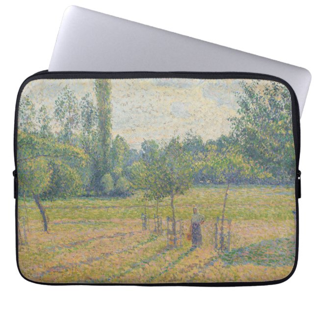 Capa Para Notebook "Tarde Adiantada em nosso Prado" - Camille Pissarr (Frente)