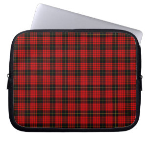 Capa Para Notebook Tartan Buffalo - Xadrez Vermelho - Russo Negro