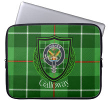 Tartan e Brasão do Clã Escocês Galloway 