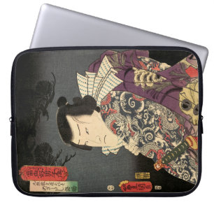 Capa Para Notebook Tattoo Samurai Fine Art