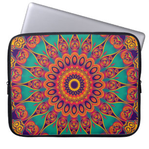 Capa Para Notebook Tatuagem Caleidoscópio Fractal
