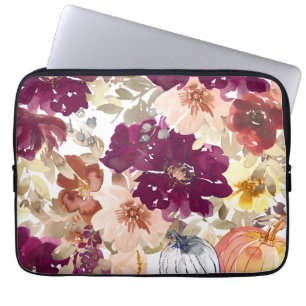 Capa Para Notebook Tatuagem Floral