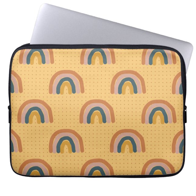 Capa Para Notebook Tatuagens de Flor Simples (Frente)
