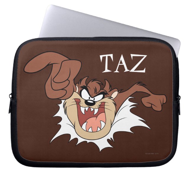 Capa Para Notebook TAZ™ Explodindo na Página (Frente)