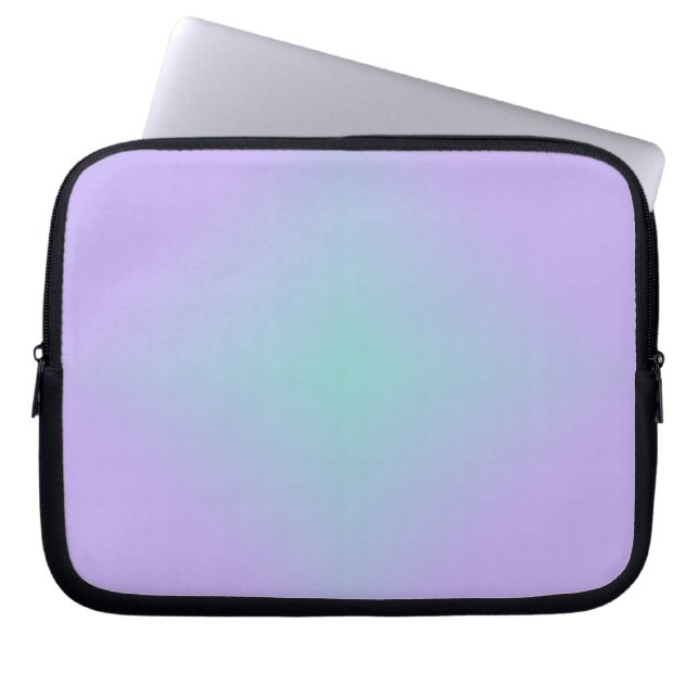 Capa Para Notebook Teal Lavender Glow (Frente)