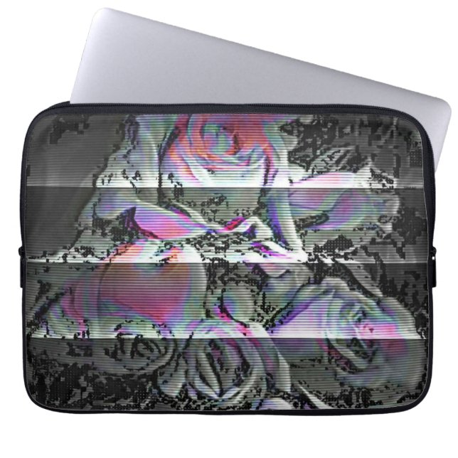 Capa Para Notebook Techno Bouquet  (Frente)