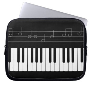 Capa Para Notebook Teclado Piano