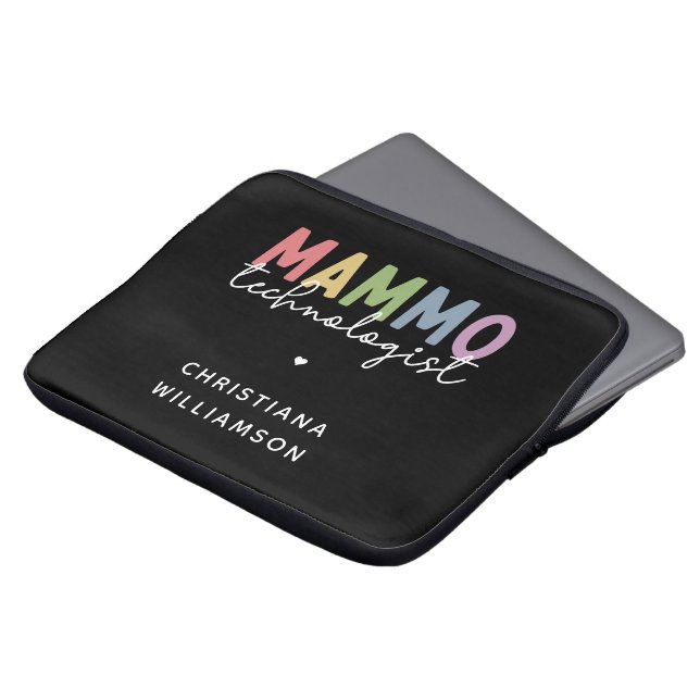 Capa Para Notebook Tecnologia de Mammografia Personalizada Tech (Frente Topo)