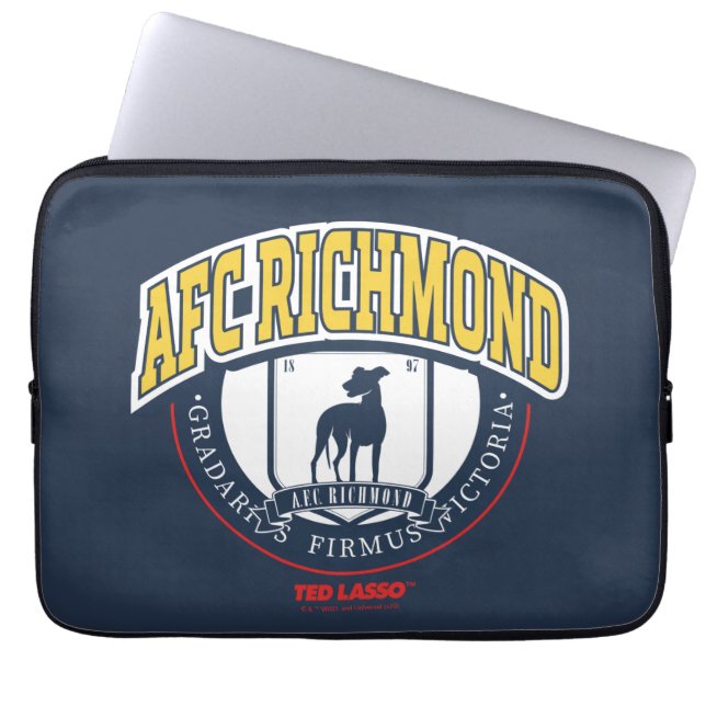 Capa Para Notebook Ted Lasso | AFC Richmond Crachá do círculo atlétic (Frente)