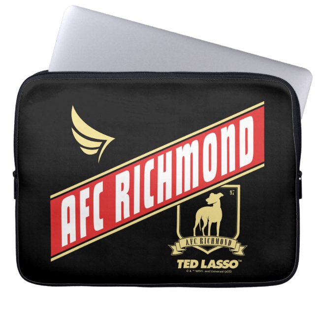 Capa Para Notebook Ted Lasso | Banner atlético AFC Richmond (Frente)